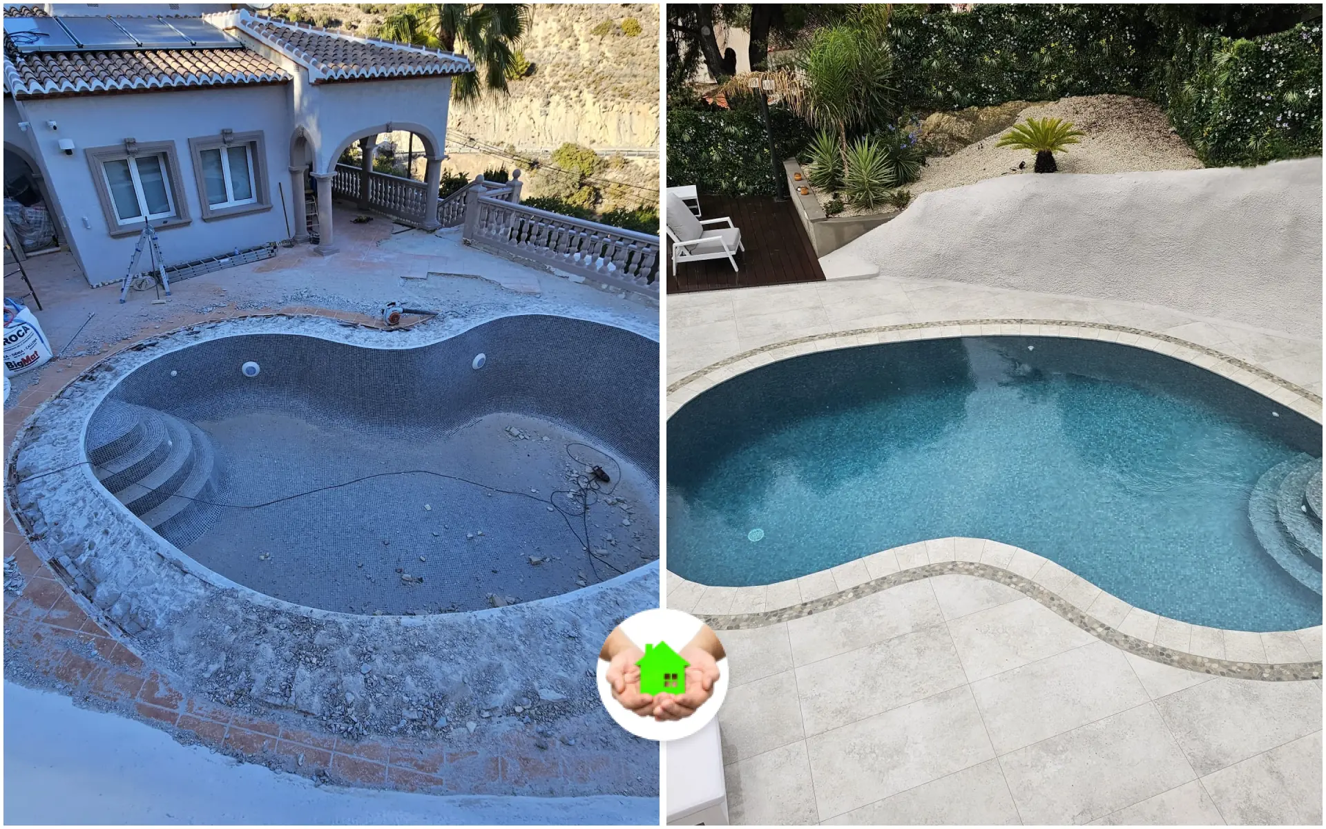 Reforma integral de piscina